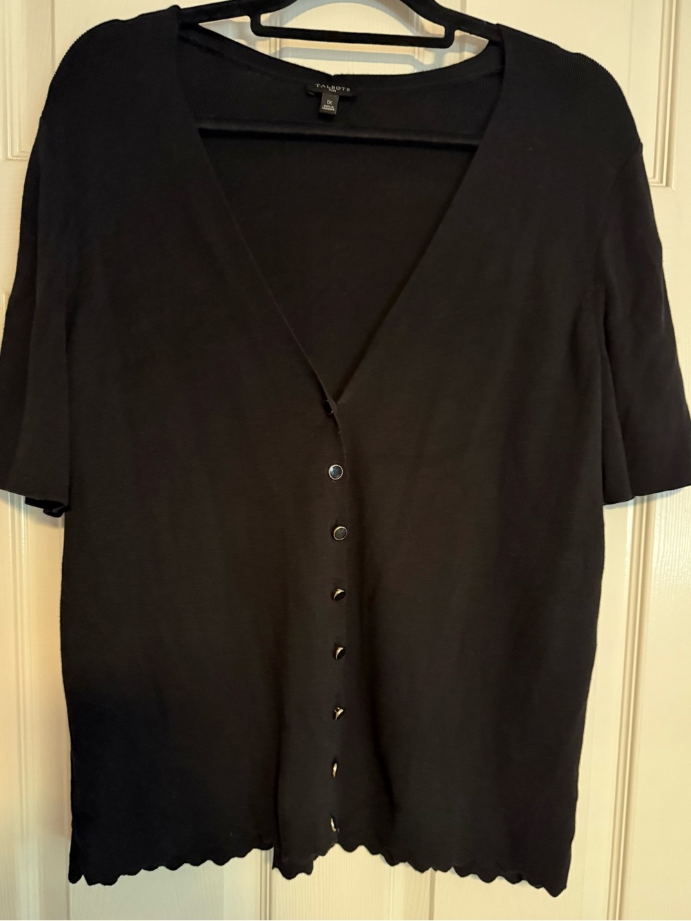 Talbots Black Cardigan